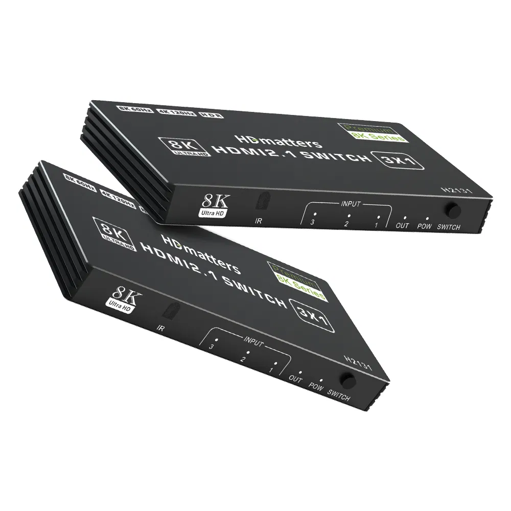 Разветвитель HDMI 2.1 на 5 портов с пультом