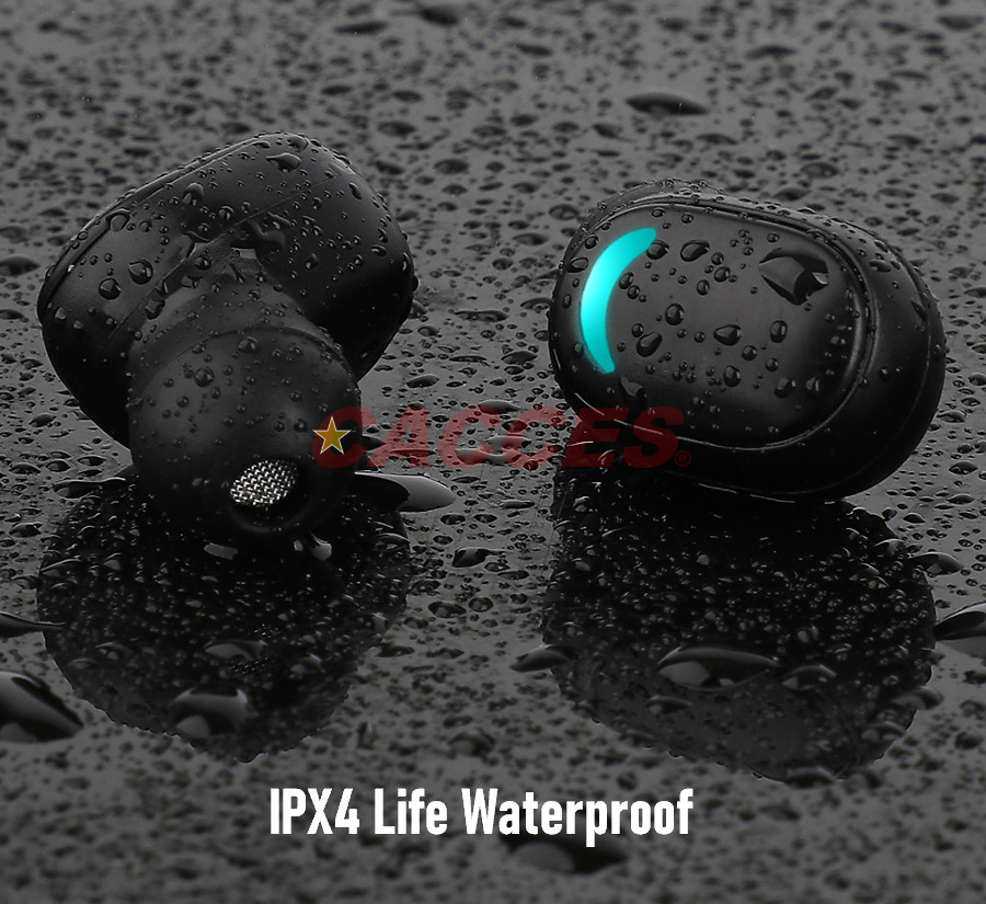 Беспроводные наушники True Wireless с LED-дисплеем и чехлом