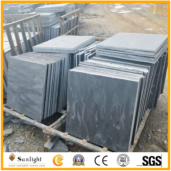 Black Slates with Natural Surface for Wall or Floor