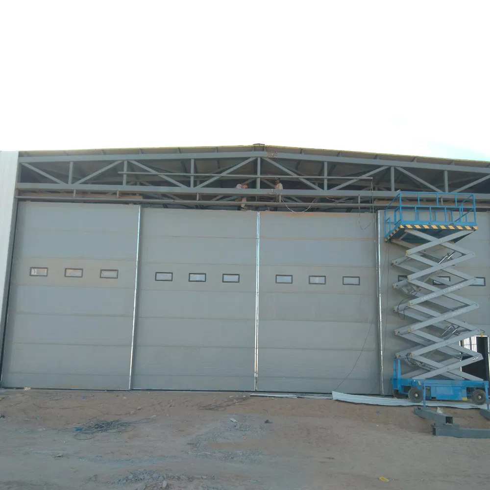 Industrial Metal Building Wind Resistant Durable Construction Cheap Warehouse Workshop Aircraft Hangar in Nigeria