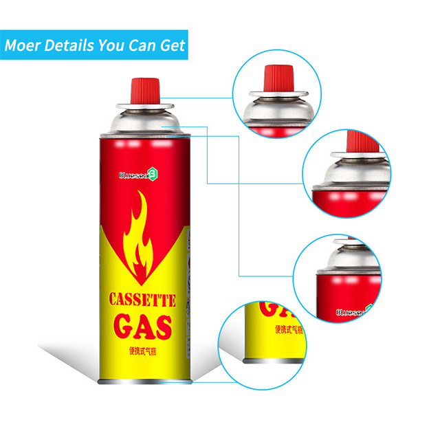OEM Brand Camping BBQ Disposable Butane Cassette Gas