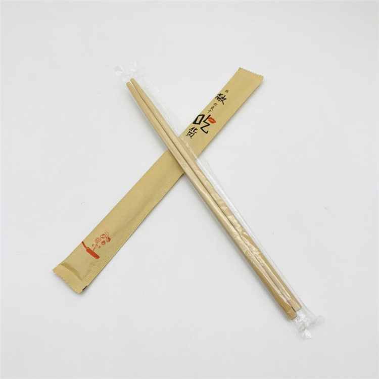 One Pair Per Package Bamboo Chopsticks for Takeaway Food