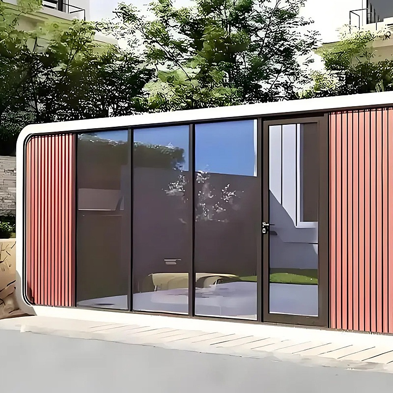 Customizable Wind-Resistant, Shock-Resistant, Moisture-Resistant, Mobile Home and Apple Capsule House - Container Pod Prefab Hotel for Scenic Tourist Sites
