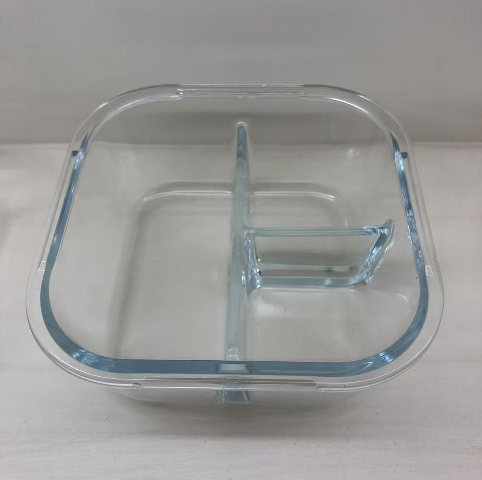 Heat Resistant Glass Storage Container with PP Lid 320ml 640ml 1040ml,