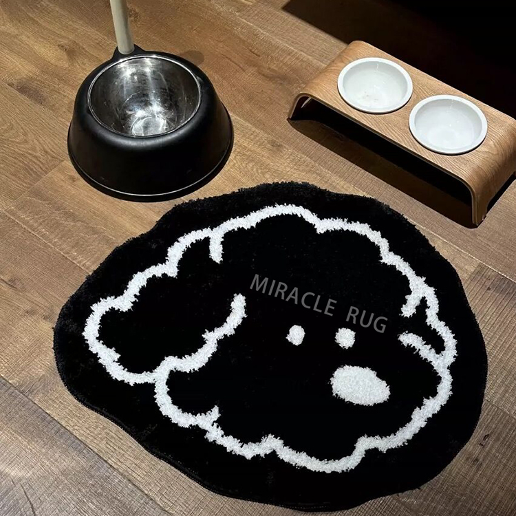 Bath Rugs Sets Absorb Water TPR Floor Mats Bathroom Extra Soft Luxury Bathroom Rugs Carpet Floor Non-Slip Bathtub Shower Mat