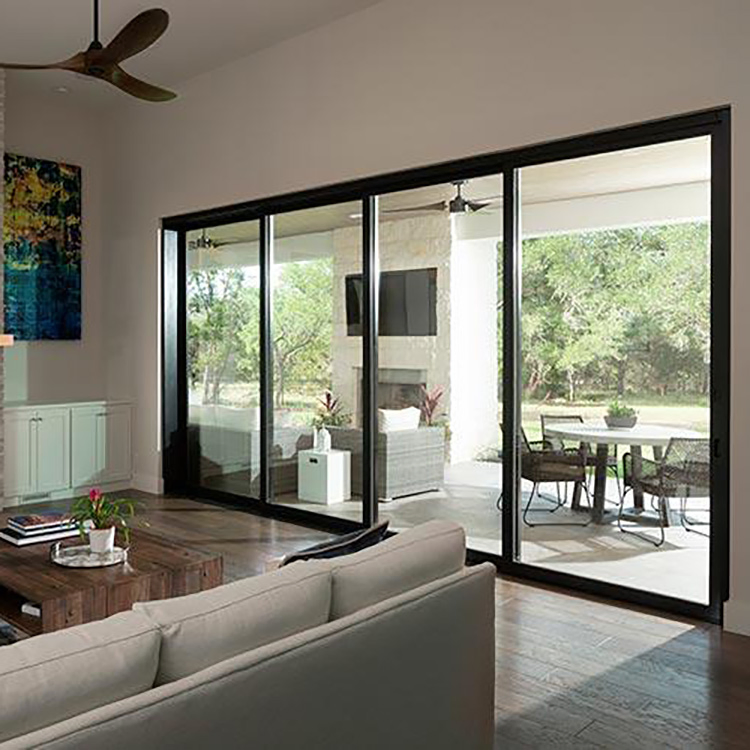 Thermal Break Lift-Sliding Glass Doors with Insulated Laminated Glass