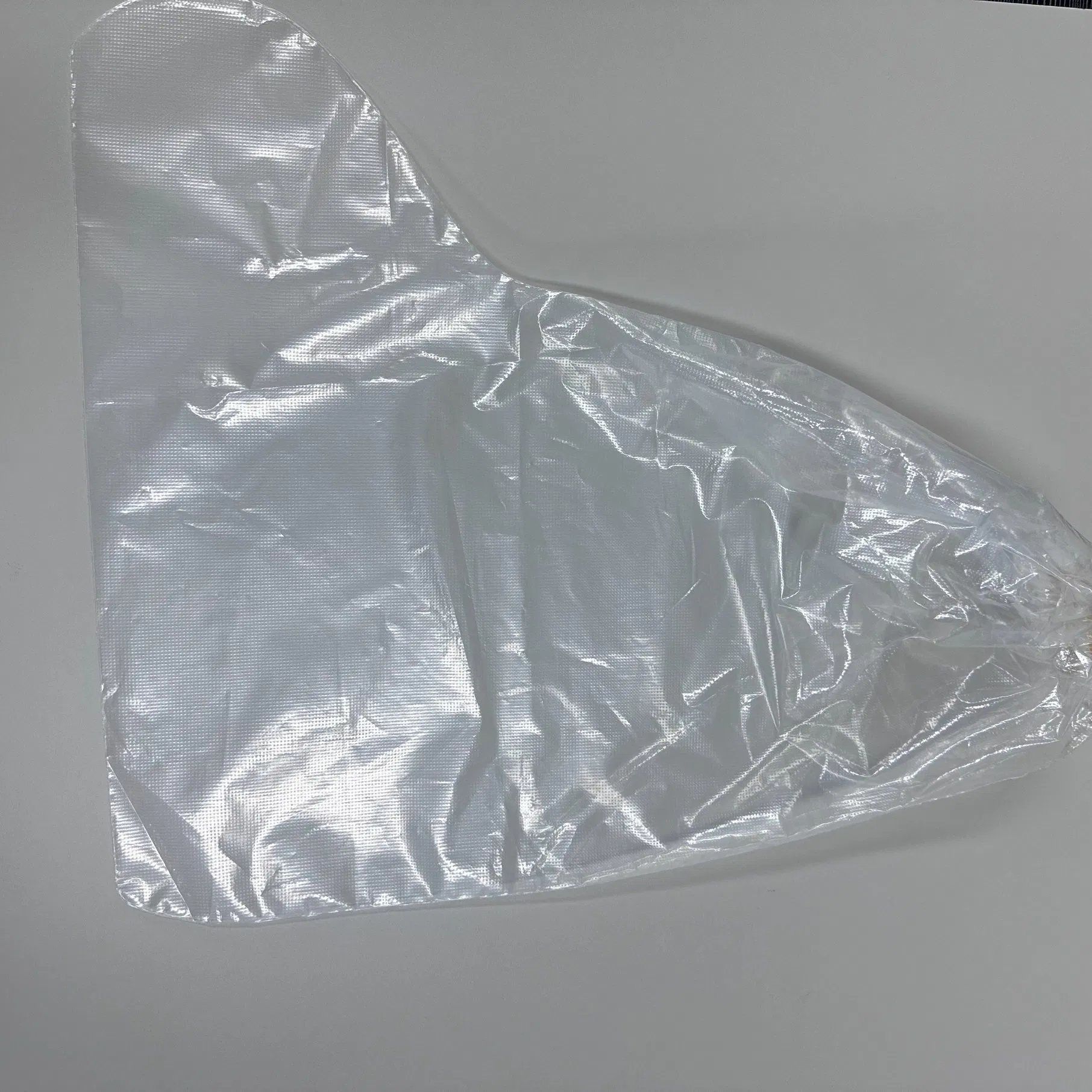 Long Disposable Waterproof PE Shoecovers for Agribusiness and Processing Plants