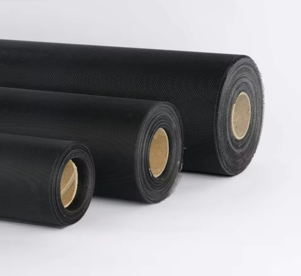 SS304 Wire Mesh for Window & Door Screen Stainless Steel Mosquito Net Roll Steel Mesh Aluminum Frame Transparent Screen