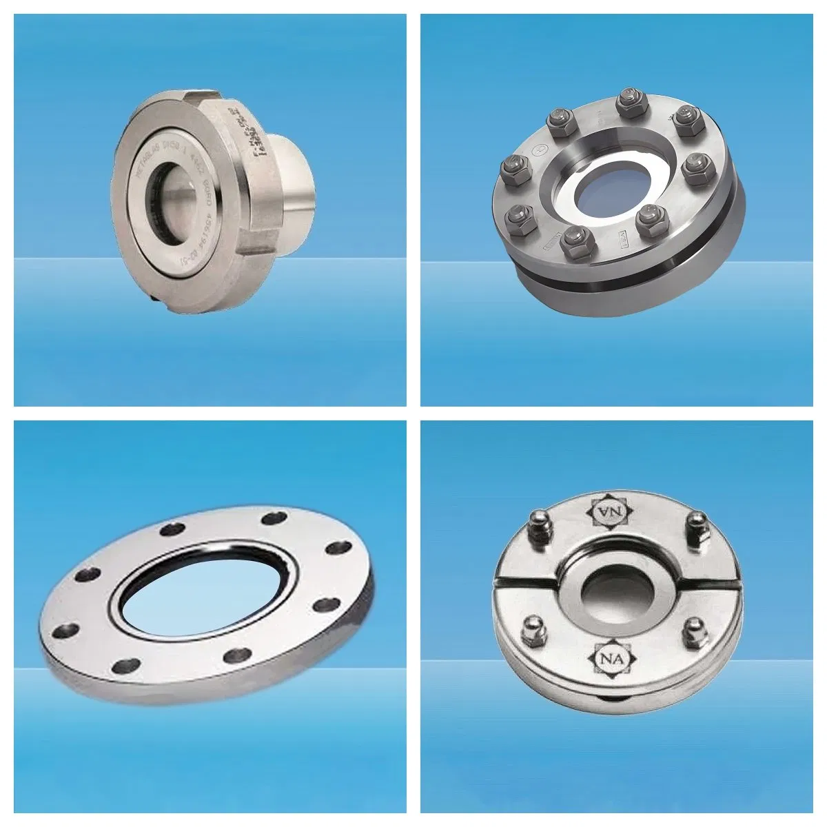 73type Sintered Sight Glass– Stainless Steel Weld Neck Inline Filter View Window