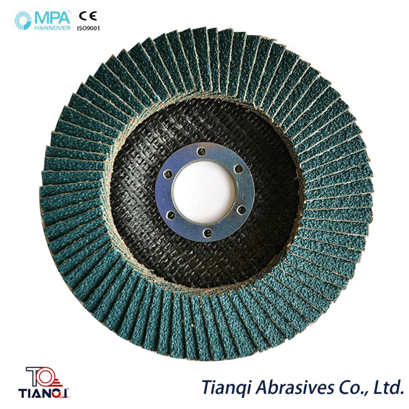 40 Grit Abrasive T27 T29 Angle Grinder Flap Disc for Metal Grinding