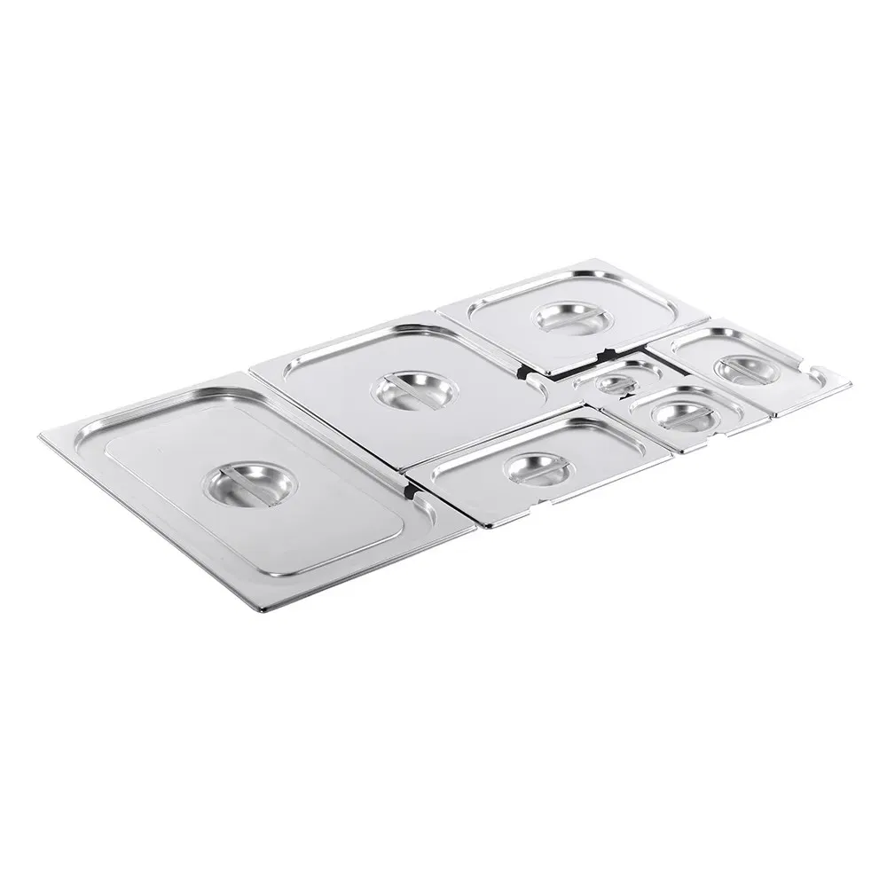 Hot Selling Stainless Steel 1/1 Gn Pan Lid Food Containers Cover for Hotel Restaurant Serving Food