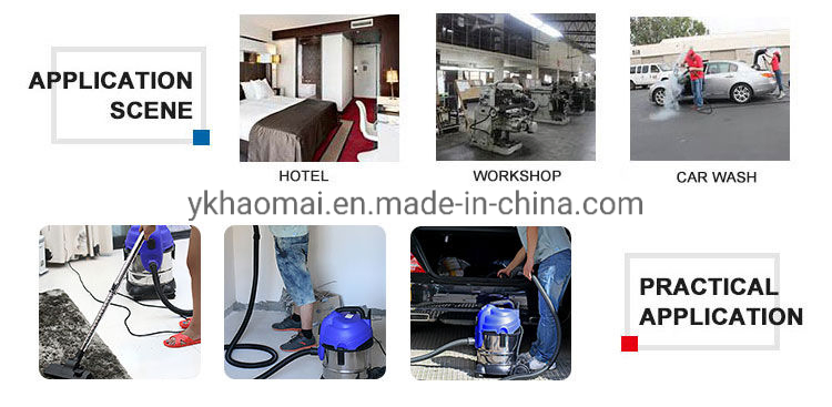 20L 30L Plastic Drum Tank Vacuum Cleaner 1200W 1400W Wet and Dry Electric Vacuum Cleaner