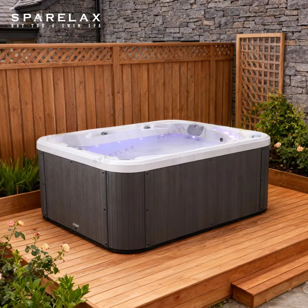 Акриловая СПА-ванна на 4 персоны для улицы