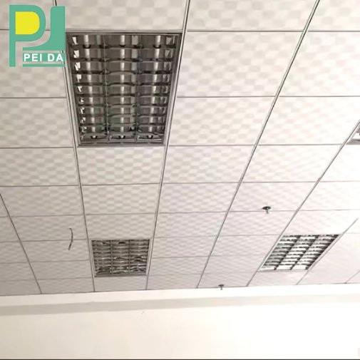 Comfortable PVC Veneer 60*60 PVC Laminated Gypsum Board