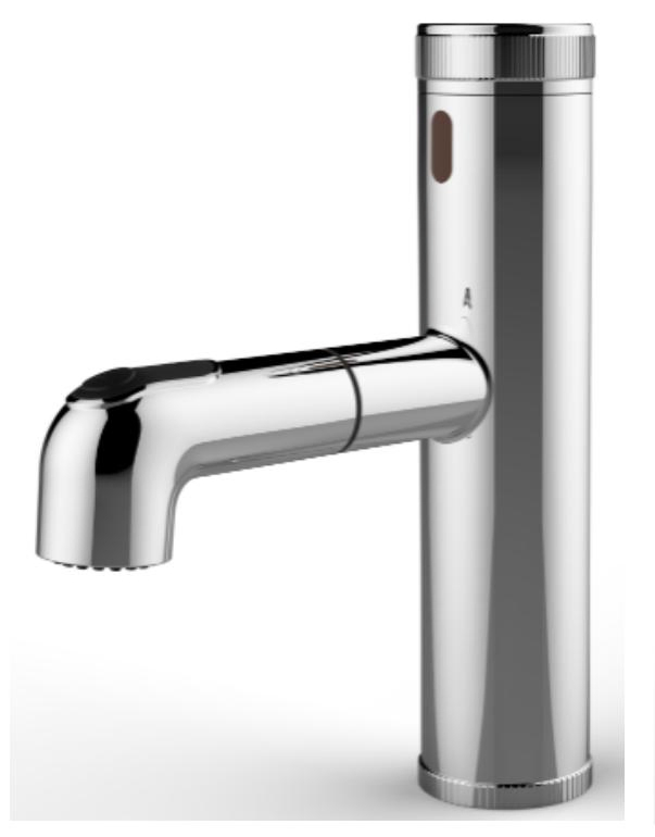 Intelligent Touchless Bathroom Induction Kitchen Basin Sensor Faucet with Battery Power Cold Water