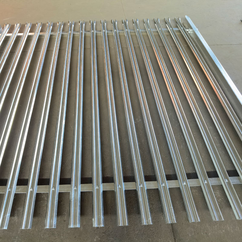 Factory Wholesale Galvanized Steel High Security Palisade Barrier