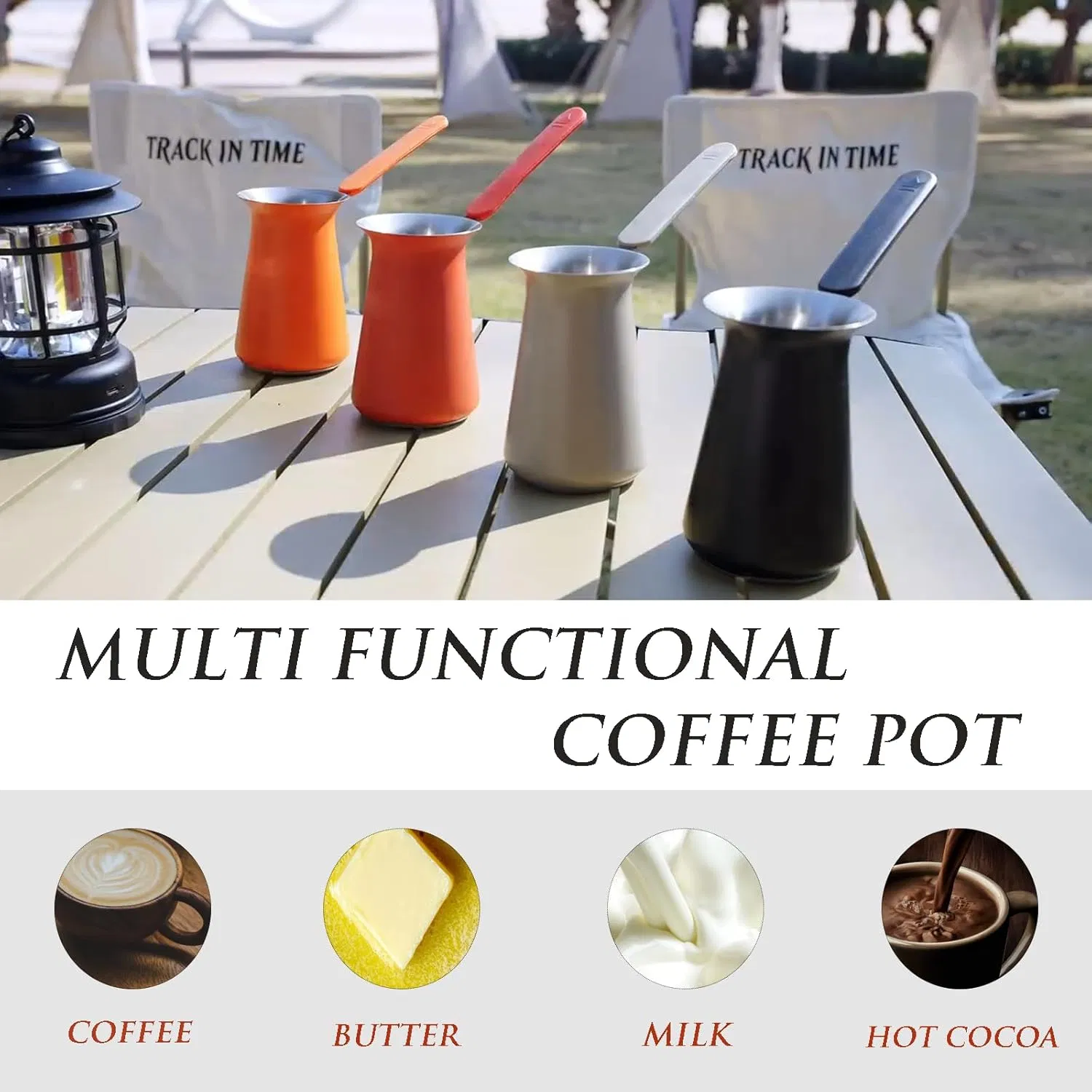 Handcrafted Turkish Coffee Pot with Elegant Design for Home Use