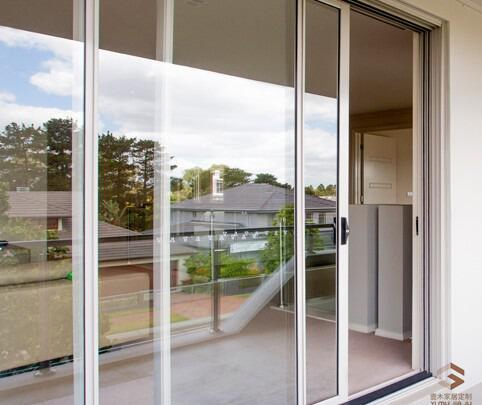 Yimu Aluminium Sliding Door with Handle Lock for Sliding Door System