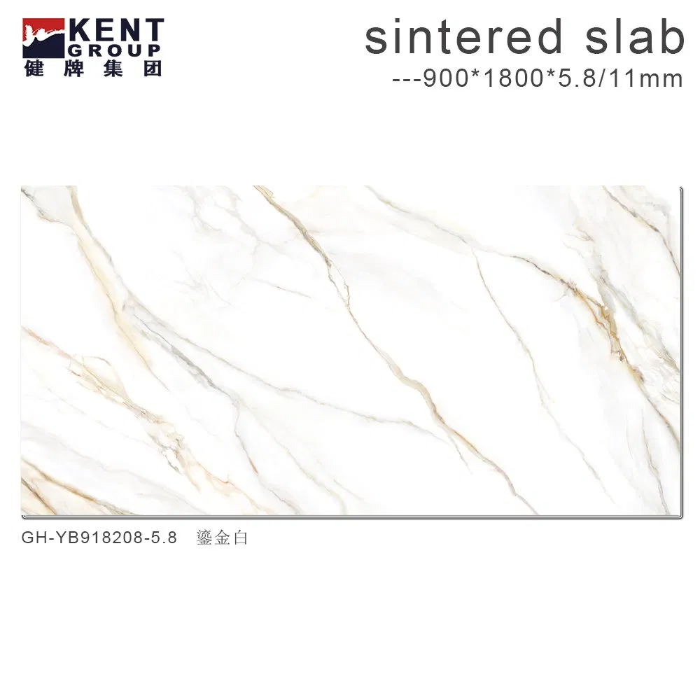 Food Grade Sintered Slab Tabletop 900*1800mm Foshan Manufacture