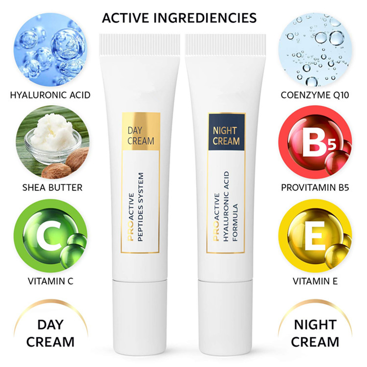 Custom Eye Cream with Hyaluronic Acid for Day & Night