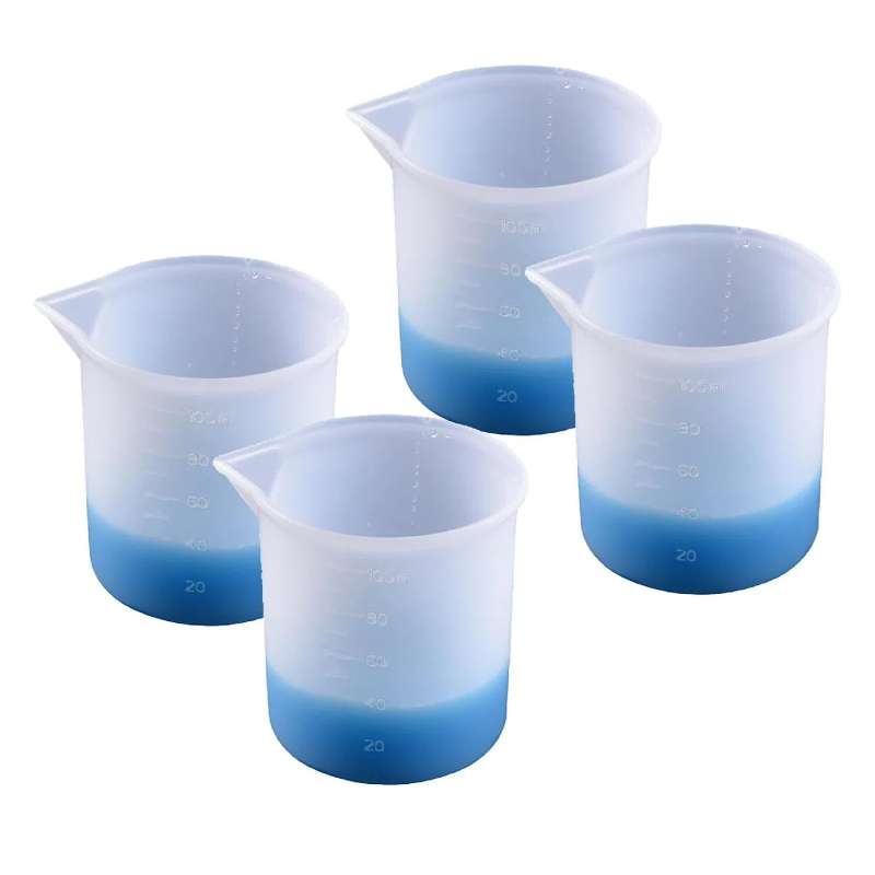 Wholesale Food Grade Silicone Liquid Cups Silicone Accessory Silicone Measuring Cups