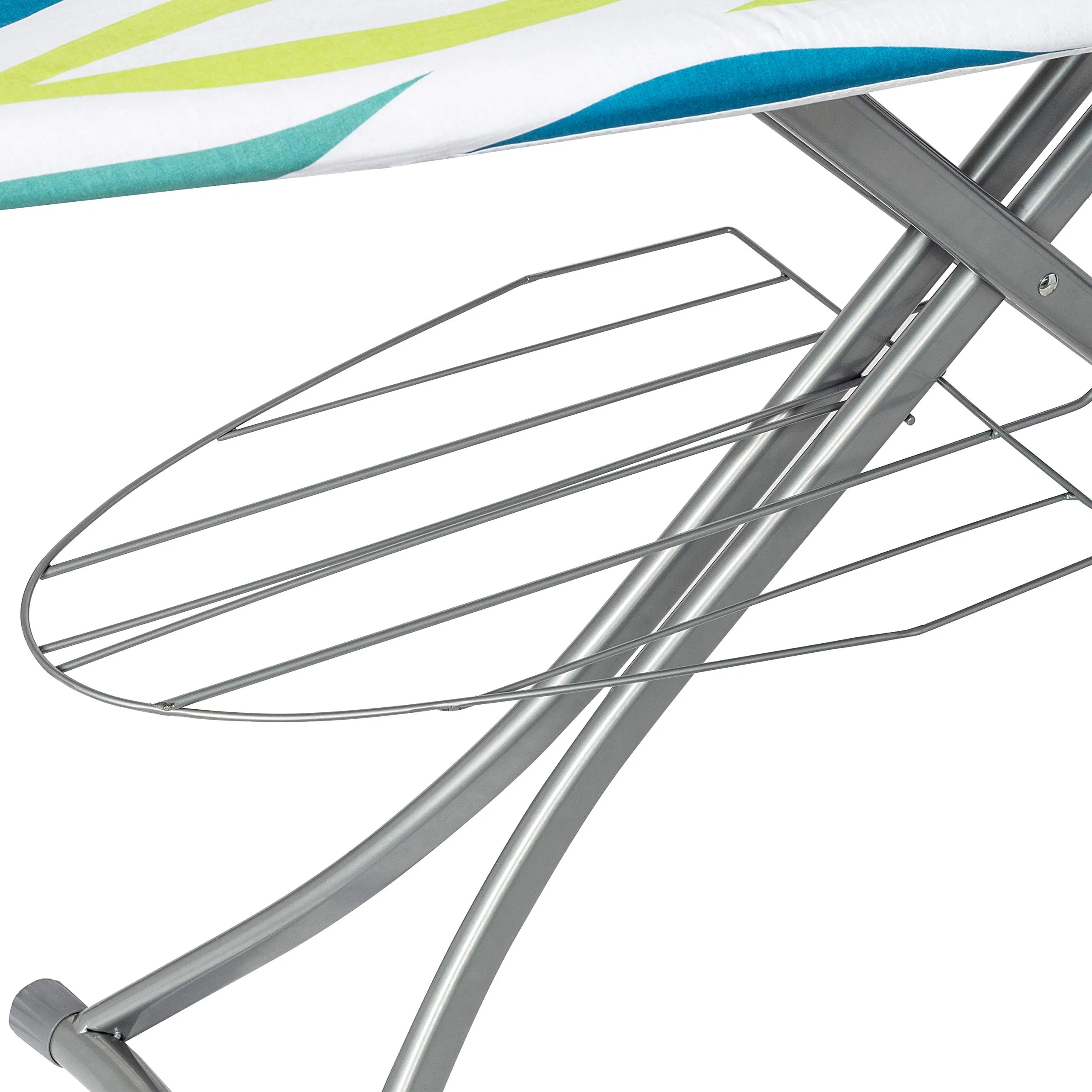 Premium Fold Durable Sturdy Space Saving Ironing Board with Large Iron Rest