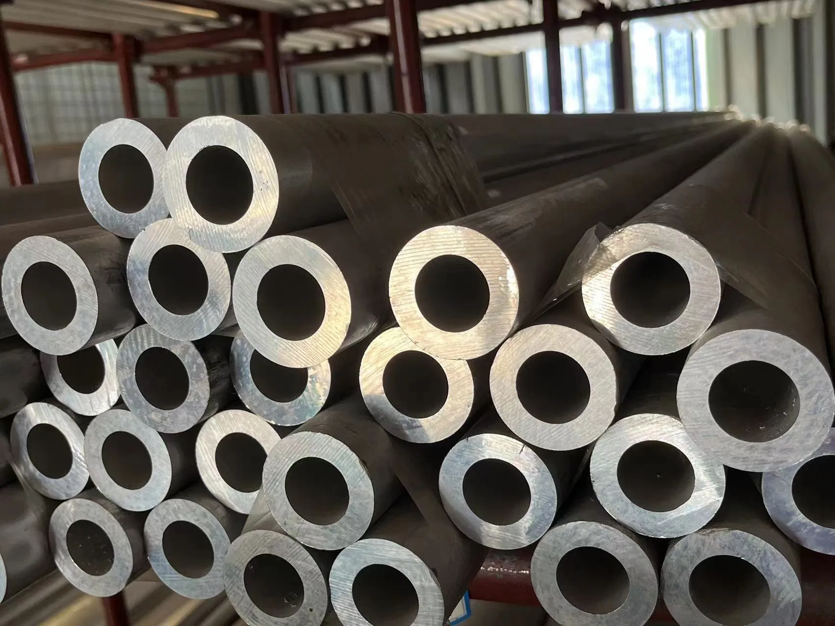 1" Sch 40 (1.315 OD X. 133 W) Aluminum Pipe for Curtain Cheap New Product 6 Inch Aluminum Pipe