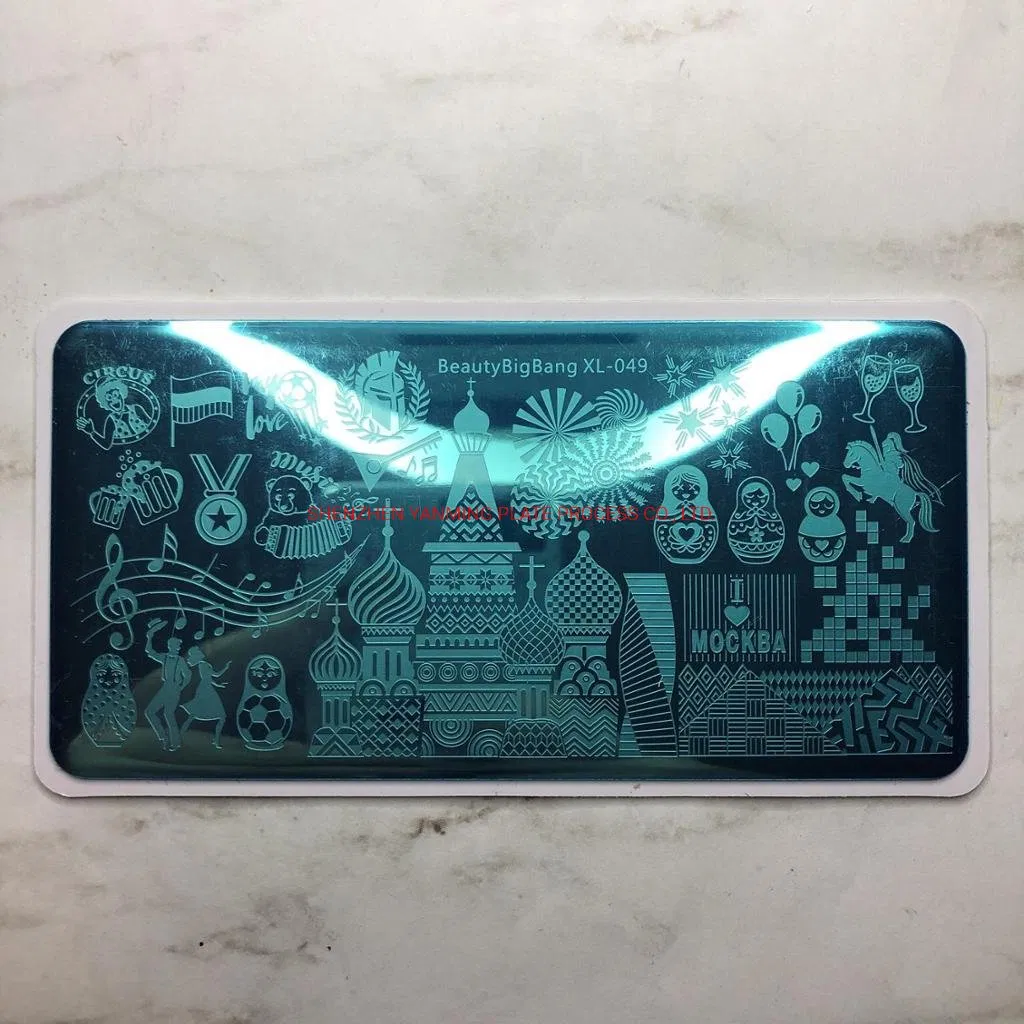 Custom Nail Art Stamping Plates Different Designs Nail Art Stamp