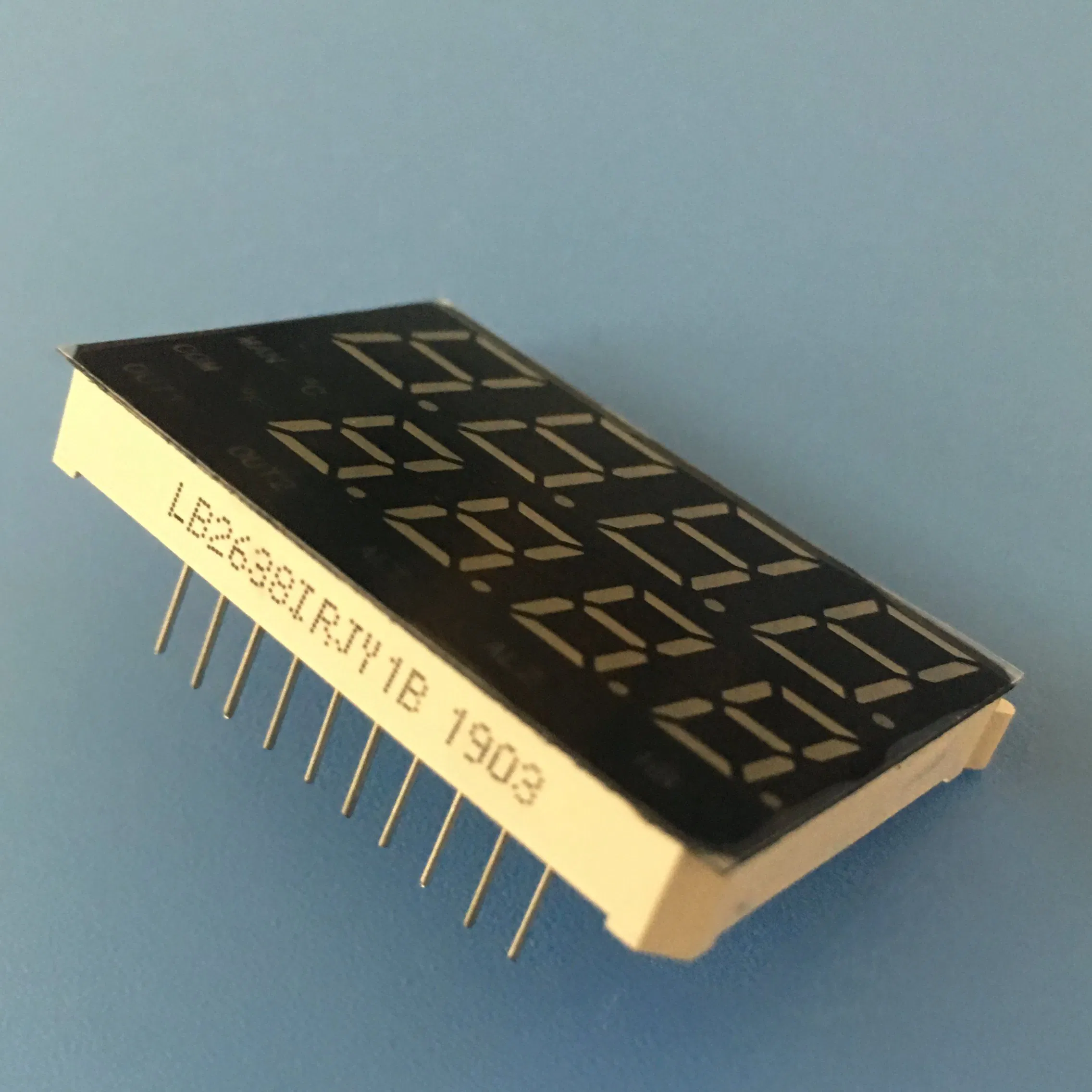 Temperature Control LED Display with Dual Line 7 Segments