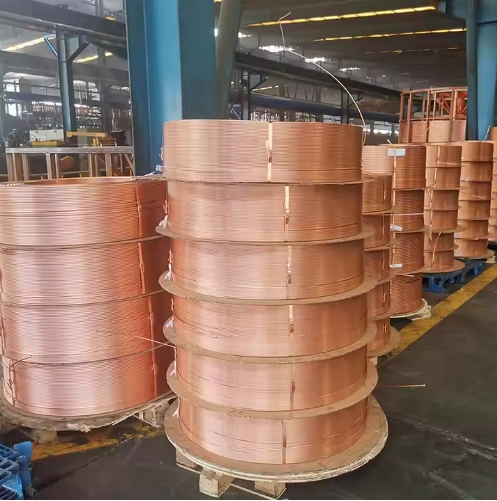 Copper Tube 1/4"+3/8"X30 Meters Used in Solar Water Heater Circuits