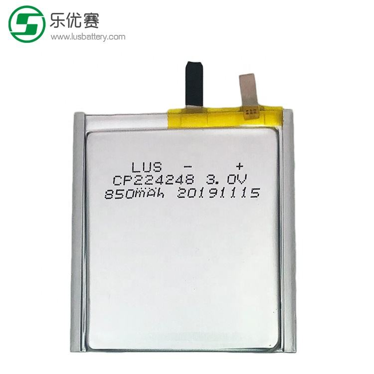 Cp224248 Flat Non Rechargeable Battery 3.0V 850mAh Cp224248