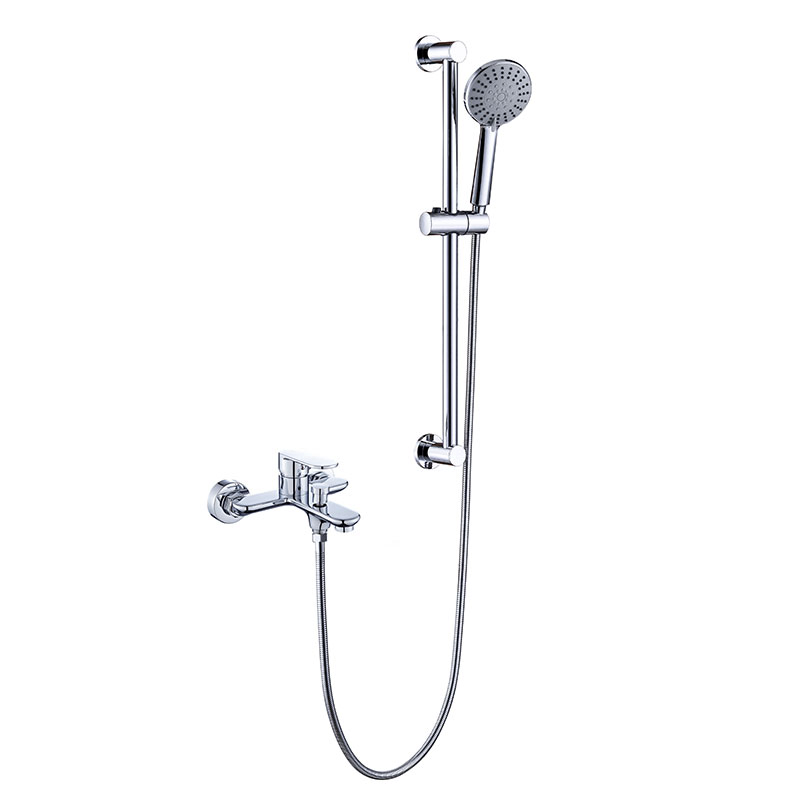 Factory Supplier Sanitary Ware Simple Wall Mounted Brass Bathtub Faucet