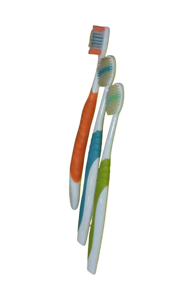 Colorful Toothbrushes Multi-Direction Soft Bristles Toothbrushes Tongue Massage Adult Toothbrushes