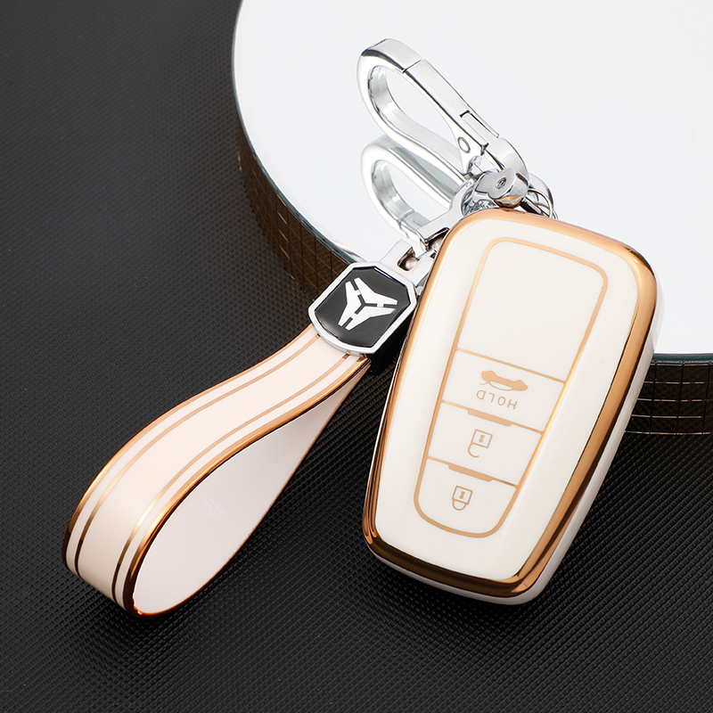 TPU мягкий пластиковый чехол для ключа Toyota