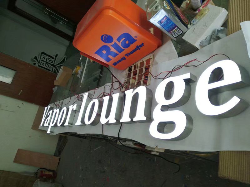 Exterior Acrylic LED Channel Letters Advertising Sign
