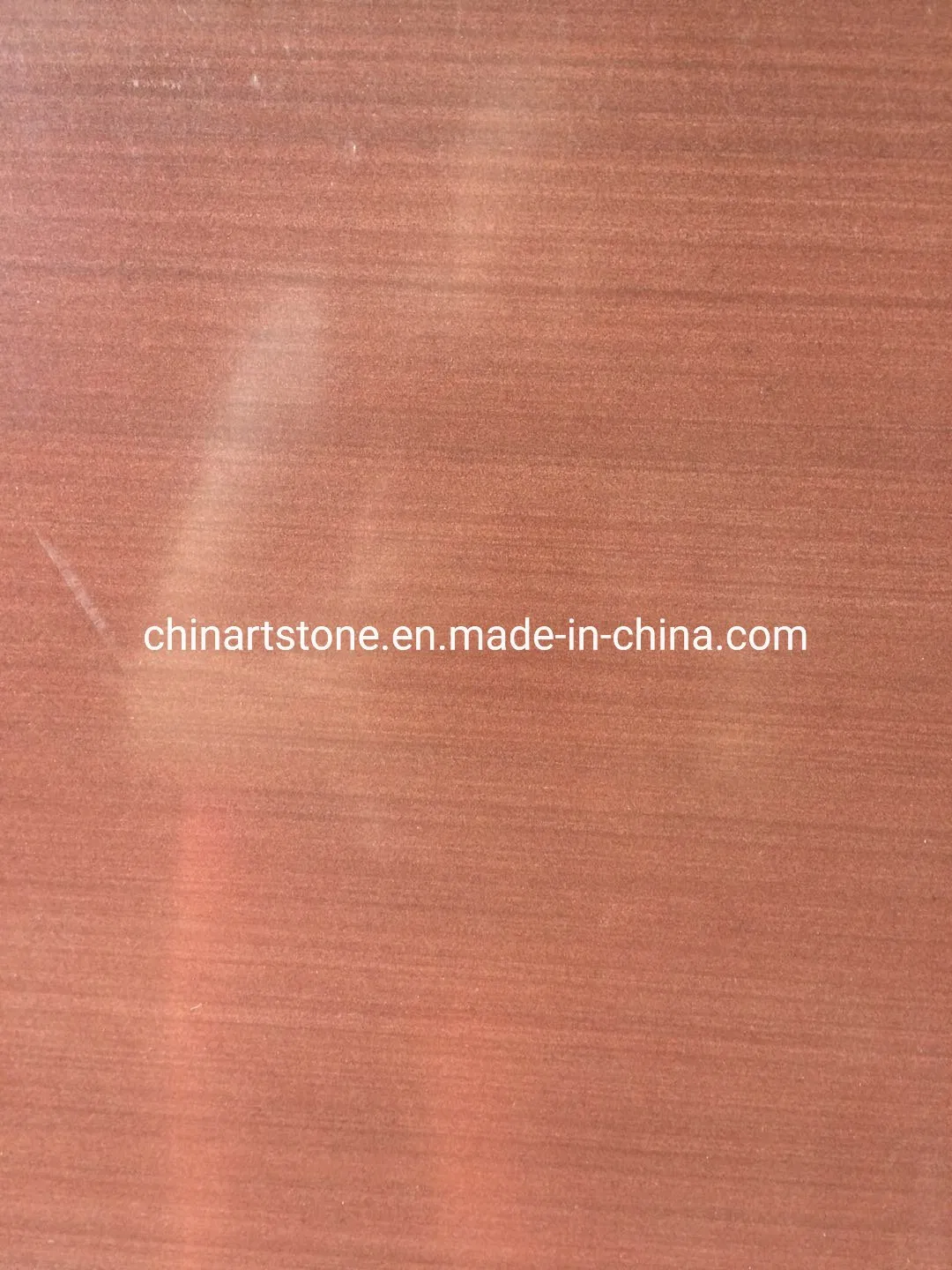 Red Wooden Sandstone Column for House Decoration