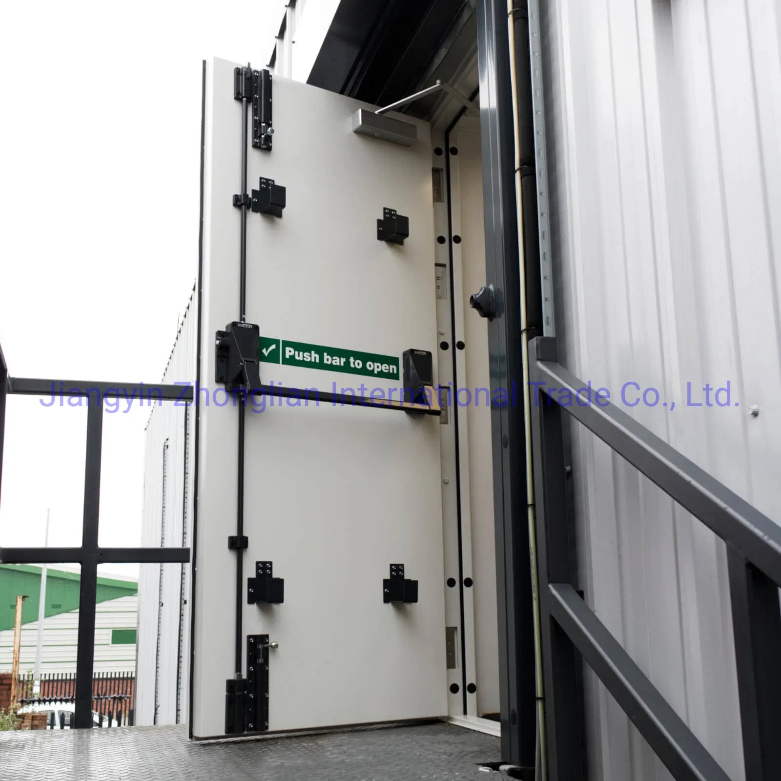 Interior Insulation Door Fire Rated Escape Swing Door