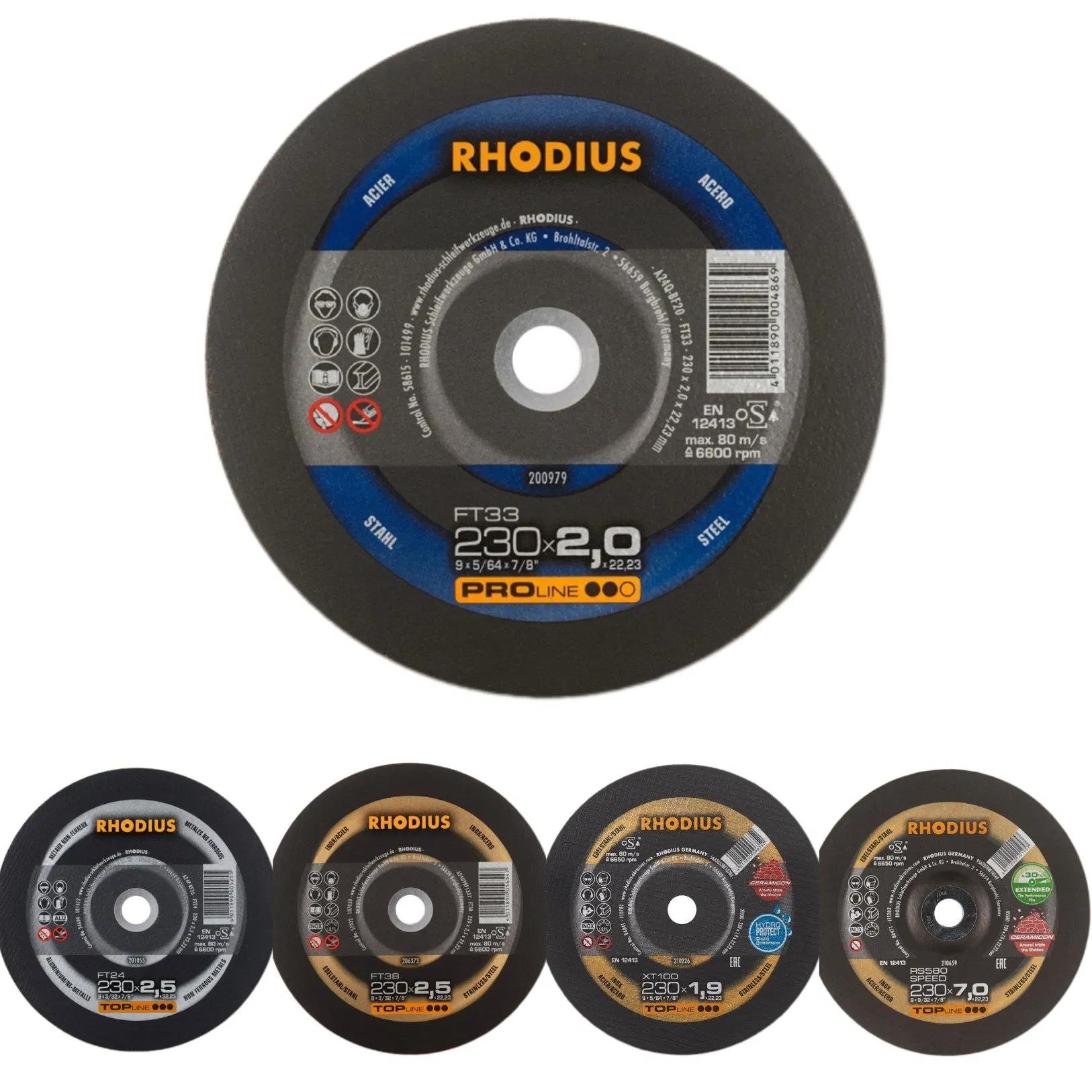 Hardware Abrasive Tool Grinder Aluminum Oxide Grinding Polishing Cutting Cut off Disc