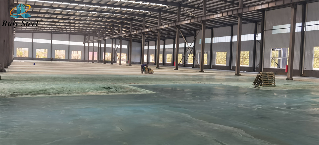 Large Span Anti-Seismic Wind-Resisting Short Construction Period Prefabricated Stee Structure Light /Heavy Industry Workshop