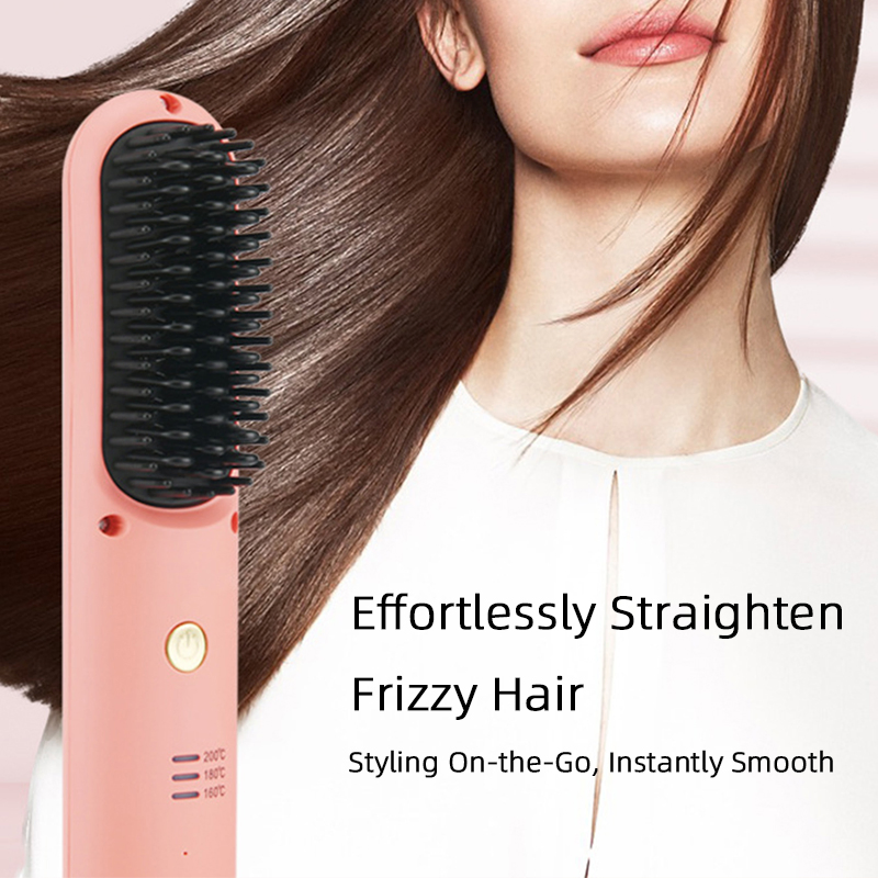Factory All-in-One USB Hair Straightener and Curler for Effortless Styling
