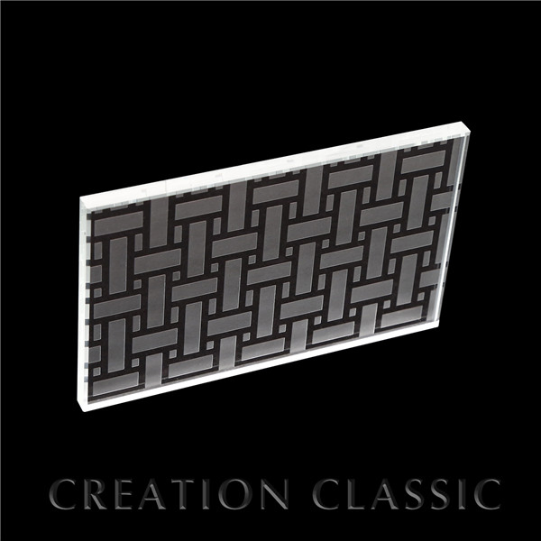 Non-Finger Glass Art Glass for Bathroom and Shower Glass Exporter