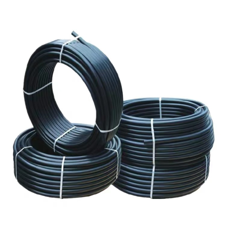 Black HDPE SDR17 HDPE Roll Pipe