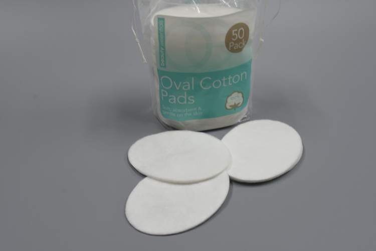 Disposable Round Cosmetic Facial Cotton Pads for Skin Cleaning Disposable Makeup Remover Pads