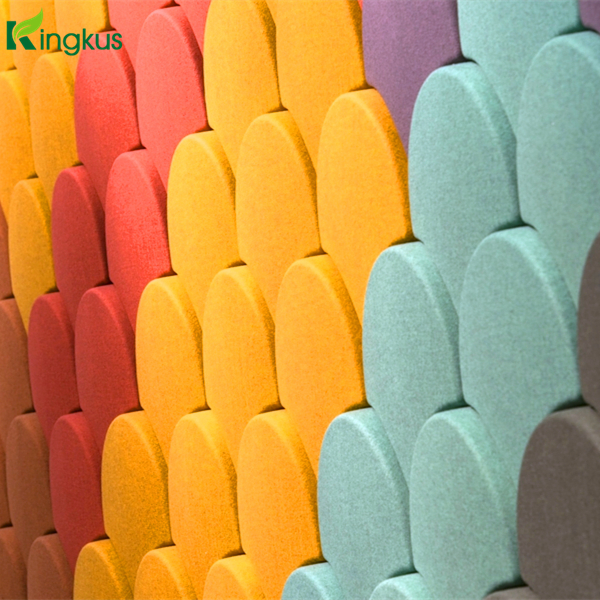 Office Partition Polyester Fiber Acoustic Panel