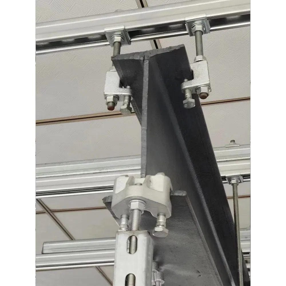 UL FM Electro-Galvanized Ductile Iron Qt450 Seismic Sway Brace Beam Clamp
