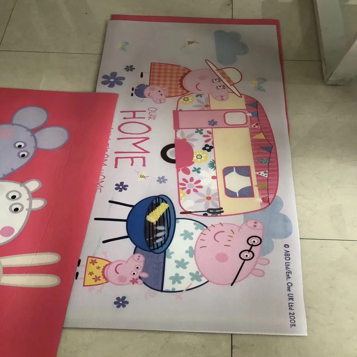 Anti-Slip Easy-to-Clean Modern Style PVC Printed Kitchen Mats