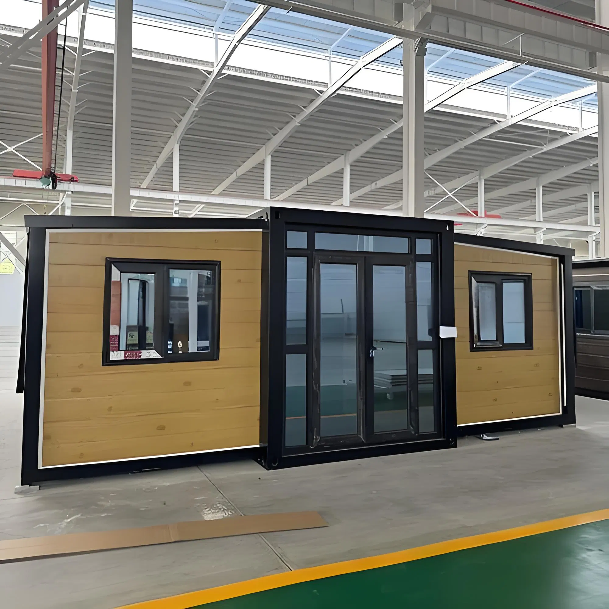 Quick Installation Double-Wing Expandable Modular Prefabricated Container House for Construction Site Dormitories