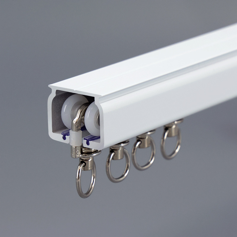 Lightweight Aluminum Extrusions for Stylish Curtain Track Systems