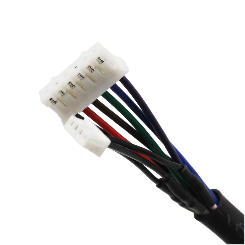 High Quality Dual 6pin Housing to Dual 4pin Housing Cable Assembly Wire Harness