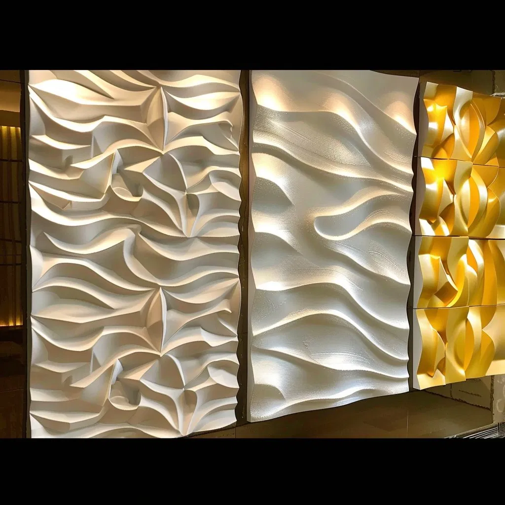 Dynamic Texture Wall Panel Three-Dimensional Corrugated Decorative Panel